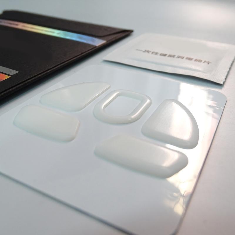 Esportstiger Ice Mouse Skates Stickers Mouse Feet Pad Round Glides Curveds Edges for ATK X1 Ultra Mouse