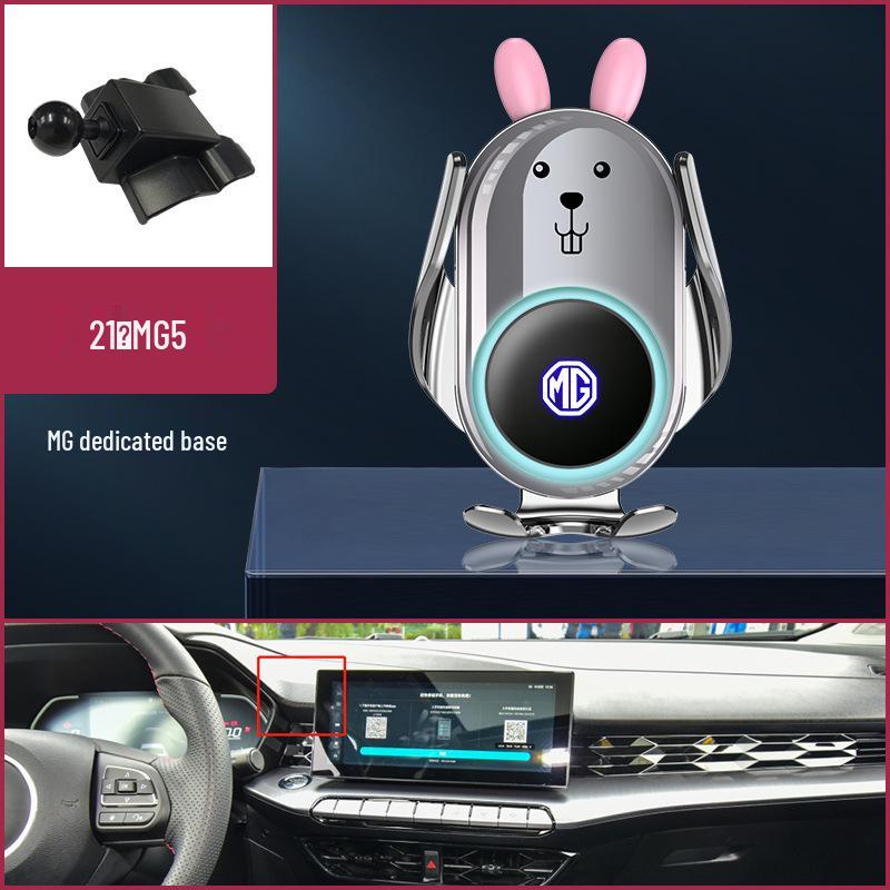 Compatible MG MG6/MG5/HS/ZS/EZS/ONE Car Interior Navigation Mount & Decoration Bracket.