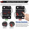 60/120A Car Circuit Breaker With Manual Reset Marine Circuit Breaker Reset Fuse DC12-48V