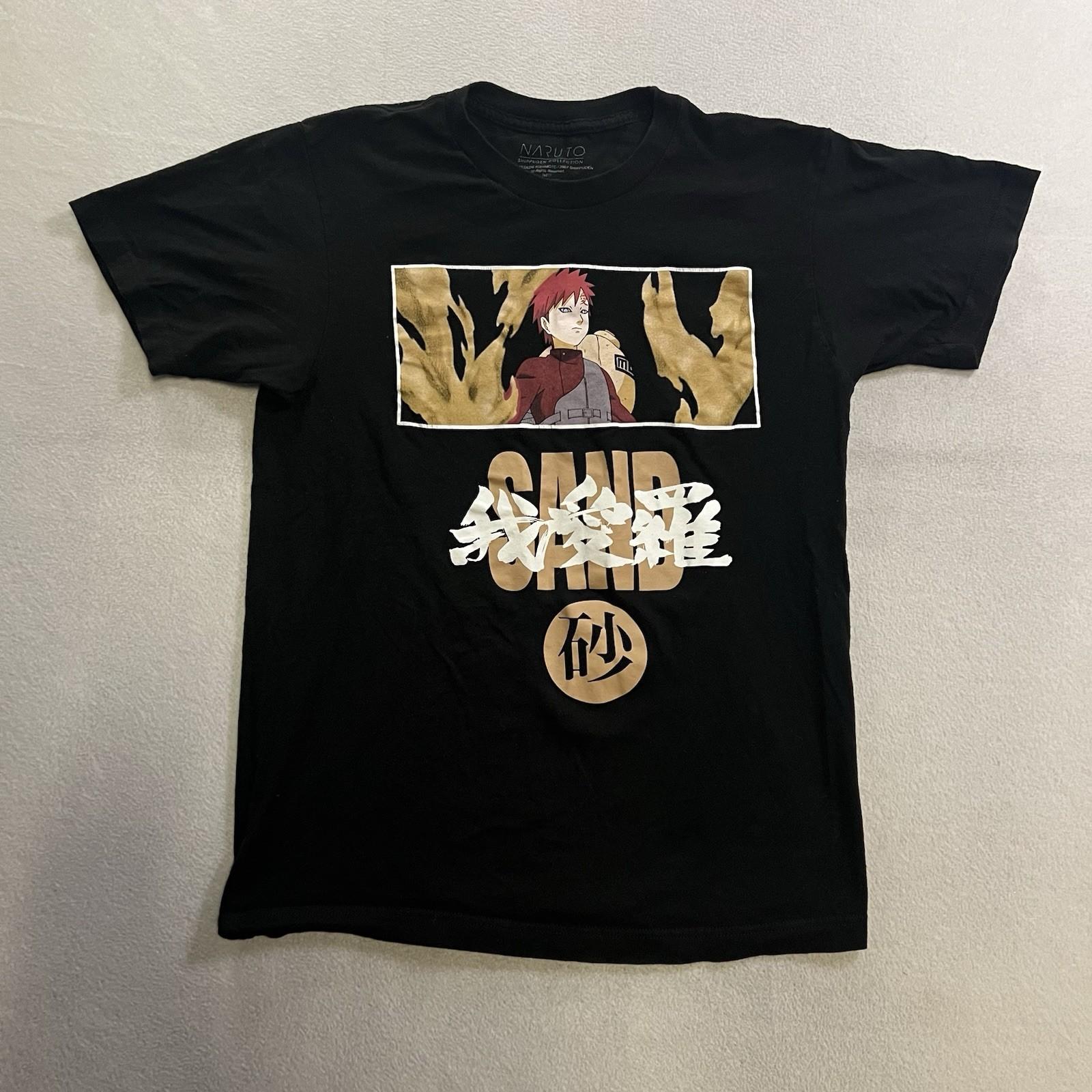 2007 Naruto Shippuden Gaara of the Desert Sand T-Shirt Men’s Size Medium Vintage M