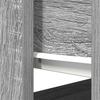 Console Table with Drawers Grey Sonoma 85.5 x 38.5 x 74.5 cm
