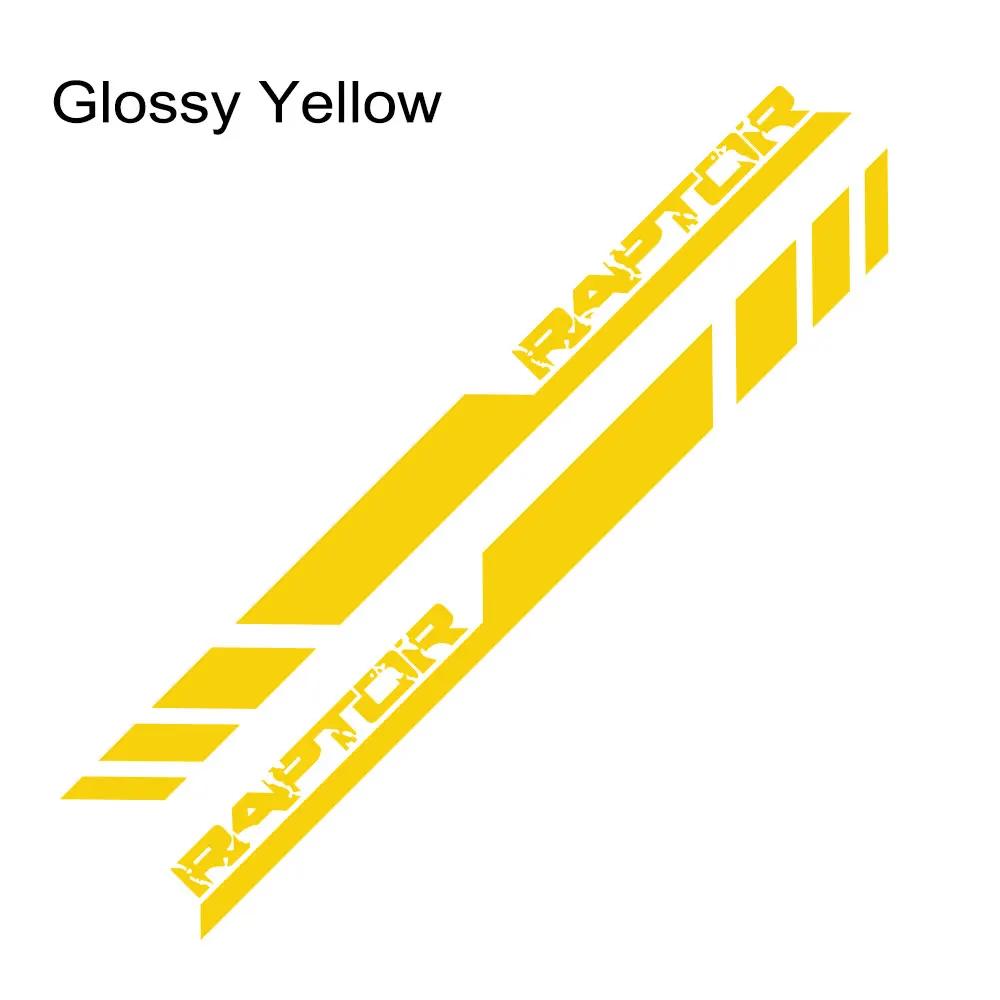 Car Door Side Stickers For Ford F150 Ranger Raptor Pickup Truck Graphics Body Stripe Decal Vinyl Sticker Auto Tuning Accessories