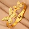 Fashionable Women's Spring Opening Butterfly Shape Exquisite Bracelet Bracelet