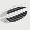 2pcs Carbon Fiber Car Rearview Mirror Rain Eyebrow Sticker For Mercedes Benz AMG W203 A180 A200 B180 W213 W212 W204 W205 W211 AS0
