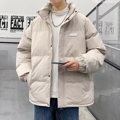 Men's and Women's New Loose and Thickened Stand-up Collar Couple's Cotton-padded Clothes Couple's Cotton-padded Clothes