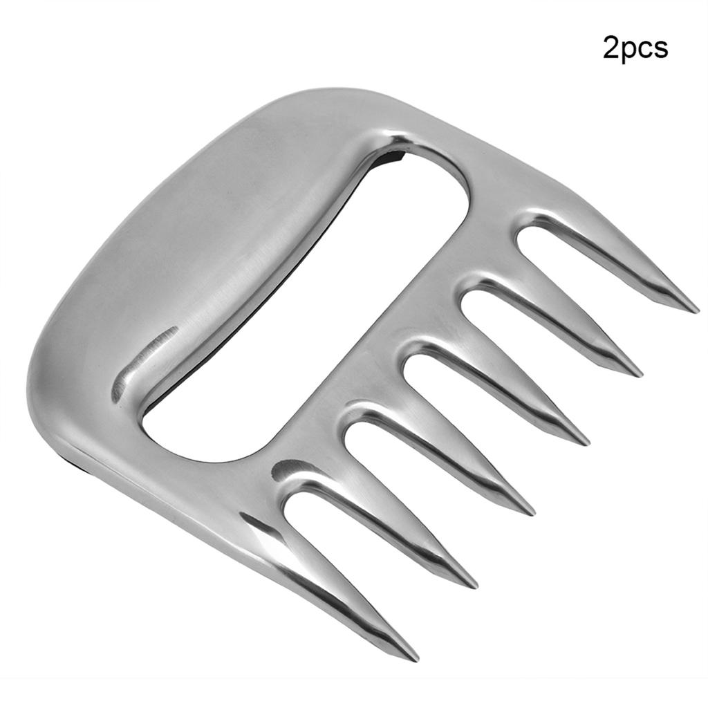 Stainless Steel Meat Divider Bear Claw Shaped Turkey Cutter Splitter BBQ Grilling   Tools