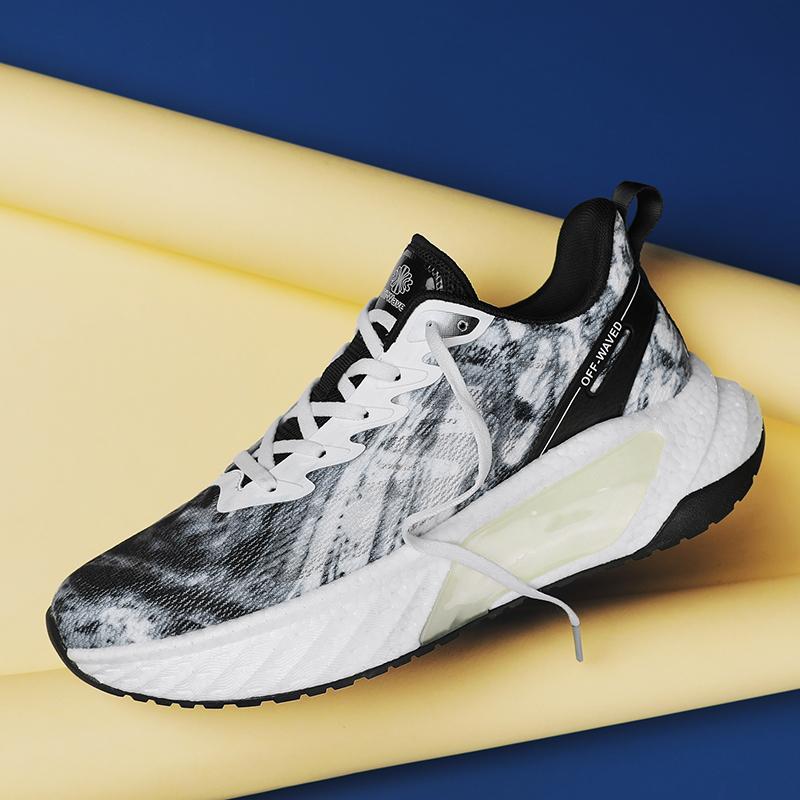 Mens Running Shoes New Fashion Mesh Sneakers Cushioning Fitness Training Outdoor Sports Cofmortable Tennis Shoes for Men