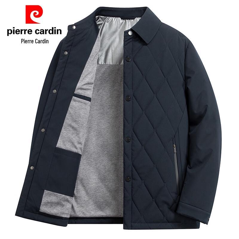 Pánská bavlněná zimní bunda s klopami Pierre Cardin