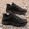 Mens Trekking Shoes, Outside Athletic Shoes, Soft Soled, Anti Slip, Breathable Trekking Shoes, Low Cut Mens Shoes