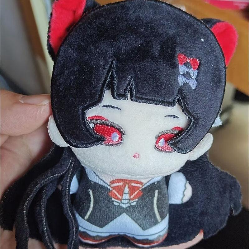 Wuthering Waves Cosplay Chisa Phrolova Pluche Pop 10cm Bedrukte Knuffel Speelgoed Hanger Pluche Poppen Cadeau Verzamelen Cadeau 10cm