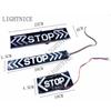 Motorcycle LED Tail & Turn Signal Brake Light Arrow Warning