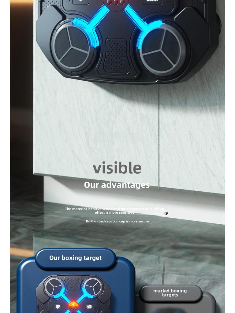 Inteligentny Cel Ścienny do Boksu Muzycznego: Interaktywny Trener Bokserski dla Dzieci
