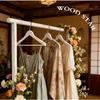 Wood Star Wooden Hangers, Set of 10, White Gloss Finish, 44.5cm, with Shoulder Bars and 360-Degree Rotating Hooks, for Jackets, Suits, Coats, and Shir
