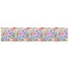 Colorful Floral Static Cling Window Film for Glass, Visible Both Sides, Wall Sticker Home Decor, 45*200 cm