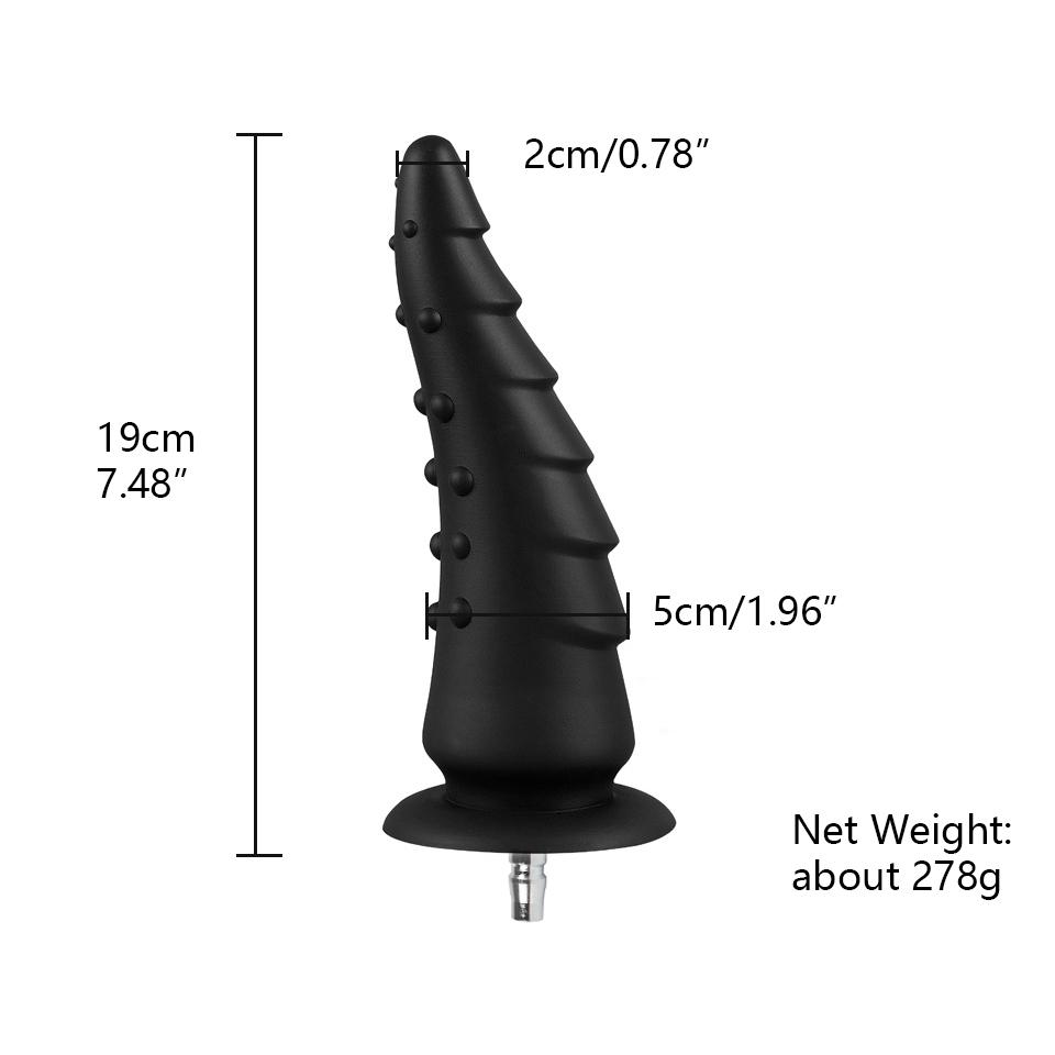 ROUGH BEAST Sex Machine Dildo Attachment Silicone Anal Dildo Erotic Man Adult Sex Toys for Vac-U-Lock Masturbation Machine