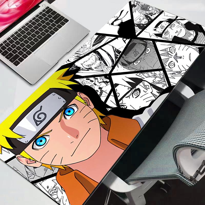 Mouse Pad Gamer Naruto Desk Mat PC Computer Sexy Anime Mousepad Keyboard gaming Accessories Mausepad durable desk mat