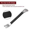 Trim Removal Tool Stainless Steel Durable Two-end Trim Removal Level Pry Tools Door Panel Audio Terminal Fastener Remover Tools