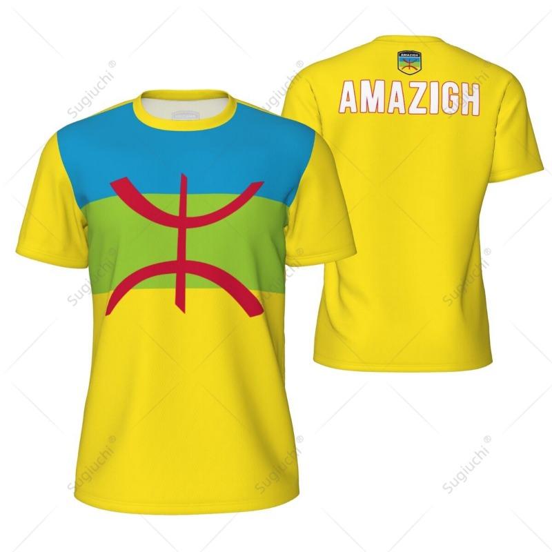 Camiseta de Malla Deportiva Bandera de Túnez Para Correr Bicicleta Fútbol Tenis Fitness Camisetas Impresión 3D Personalizada
