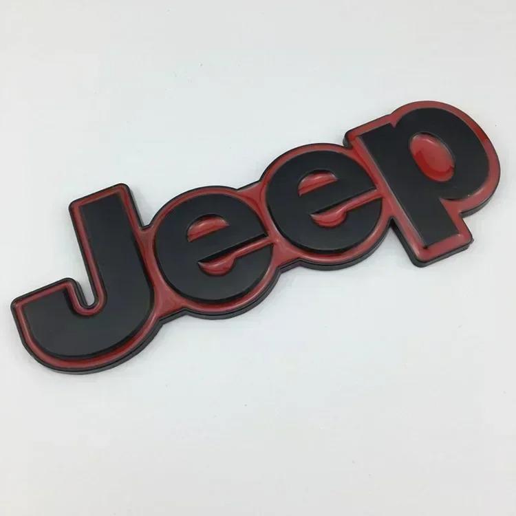 rvxb6 New Car Front Hood Emblem for JEEP Grand Cherokee Wrangler Renegade Patriot Liberty Compass Rear Trunk Side Badge Sticker Decals