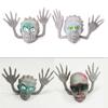 6 Halloween Ghost Finger Covers, Trick Party Mini Toys, Fashionable And Funny Entertainment Interactive Toys.