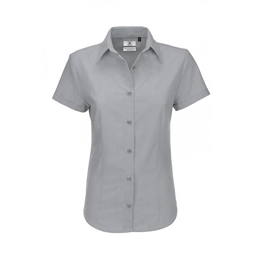 B&C Ladies Oxford Short Sleeve Shirt / Ladies Shirts