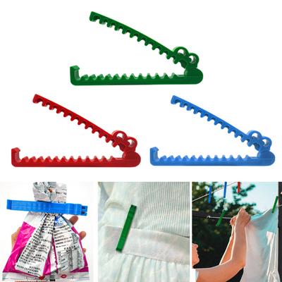 Snack Clip Bag Sealing Clips Universal One-handed Bag Sealer Universal Crocodile Teeth Bag Clip for Snacks