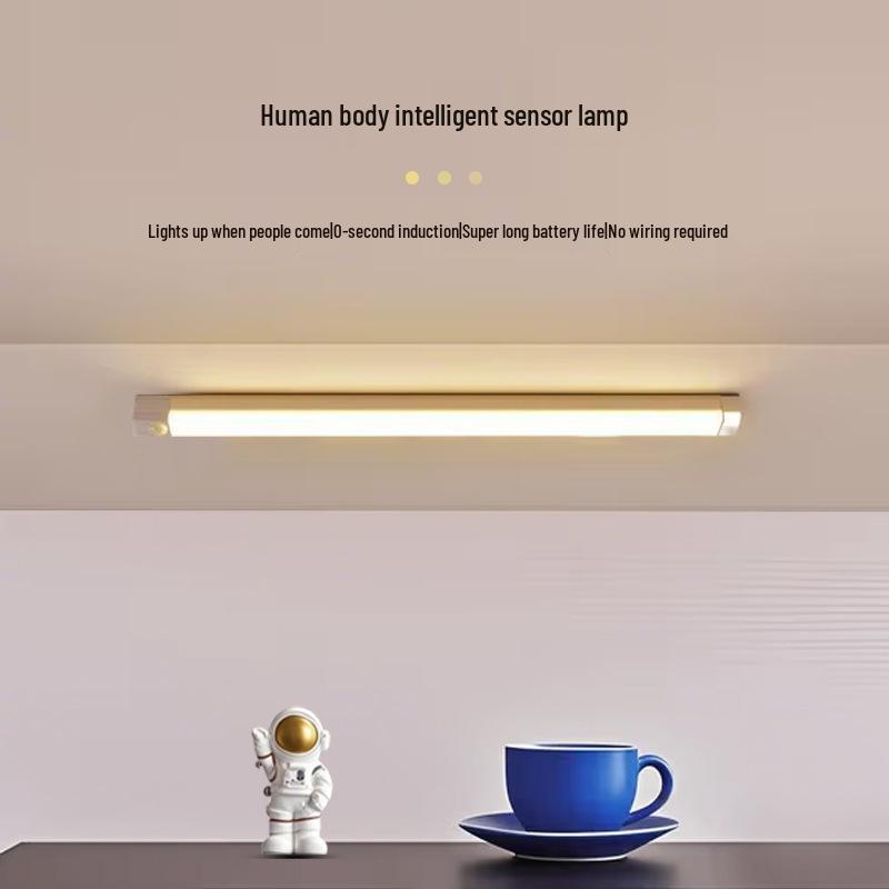 Rechargeable LED Motion Sensor Cabinet Light Strip - Magnetic Wardrobe & Bedroom Night Light