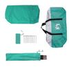 Mosquito Net Tent with Roof Sea Green 380 x 380 x 225 cm