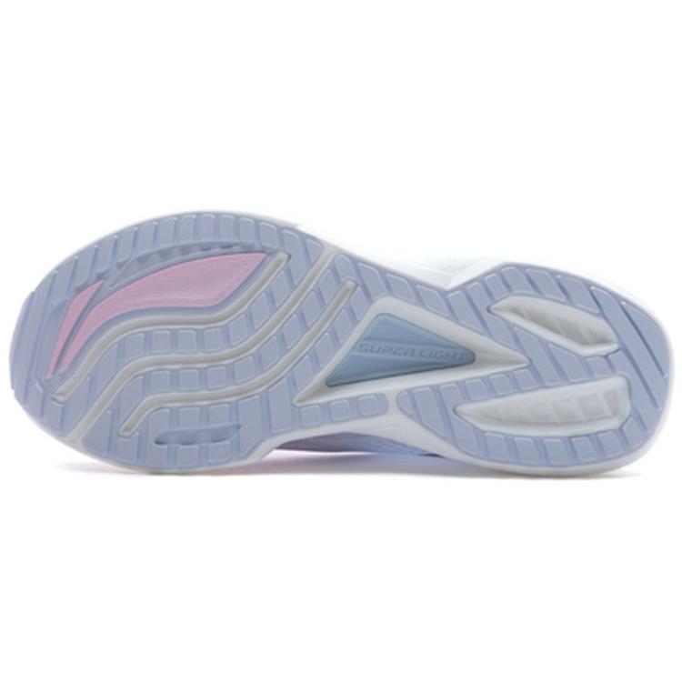 New LiNing Super-Light 17 Low-Top Running Shoes Women's Blue Pink ARBQ002-6