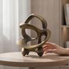 Abstract Sculpture Modern Tabletop Decorative for Office