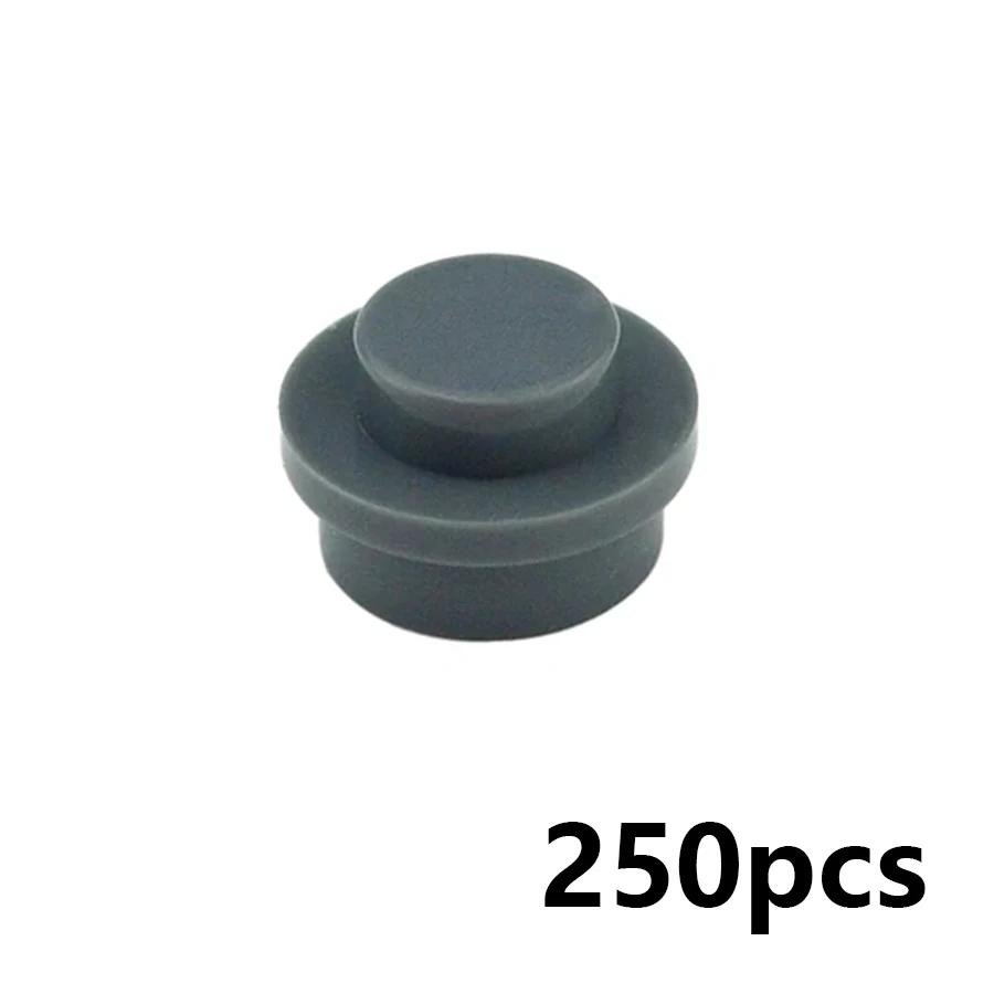 250 ks MOC Skládací dílky 4073 6141 15570 Deska Kulatá 1x1 Bod DIY Stavebnice 1*1 Figurky Lampy Cihličky Hračka pro děti