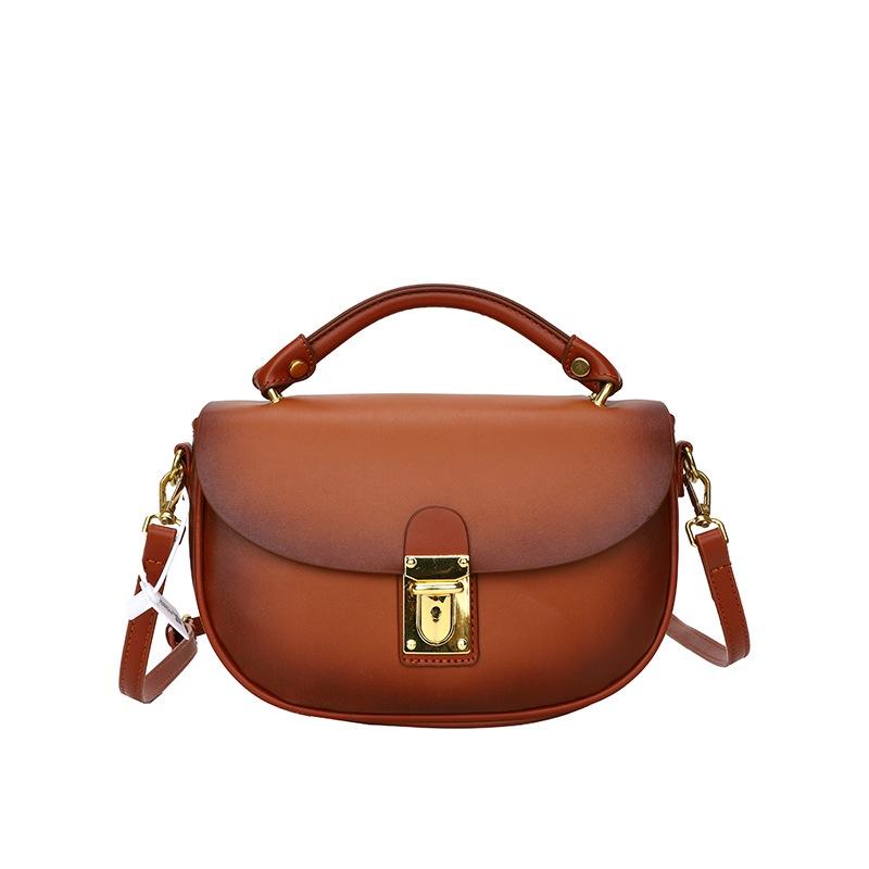 IELGY women's fashion versatile handbag, simple and fashionable shoulder messenger bag