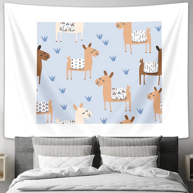 Boho Wall Tapestry Aesthetic Room Decor Nature Mountain Landscape Tapestry Hippie Wall Hanging Dorm Room Decor Vintage Wall Art