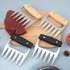 Manual Meat Shredder Fork Bear Claws BBQ Clamp Pulled Pork Roasting Tool Useful Kitchen Outdoor Picnic Accessory
