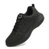 Fashion Men Leather Sport Shoes Size 48 Leather Running Shoes Outdoor Waterproof Sneakers Men Lightweight Athletic Sneakers for Men