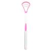 Ergonomic Silicone Tongue Scraper Double-Sided Fresher Breath Cleaning Brush Oral Hygiene Tool