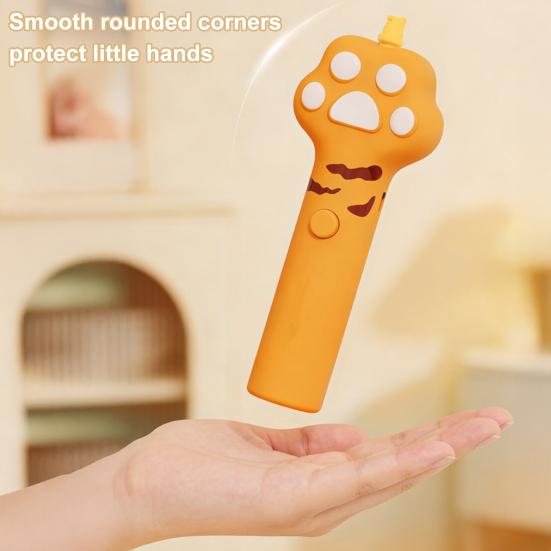 Cat Fetch Toy Rechargeable Flying Disc Launcher with 6 Flying Discs Interactive Cat Toy for Indoor Outdoor Play Hunting Instinct Stimulation