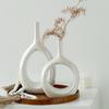 Creative Ceramic Electroplated Colorful Ceramic Arm Vase Modern Art Abstract Arm Ceramic Floral Vase Flower Arrangement Ornament