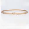 Korean-Style Fashionable and Versatile Slim Waist Belt for Women – Knotted Decorative Leather Belt for Dresses and Sweaters