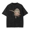 Mens Dr Gregory House MD Cat Meme Washed T Shirt Tees Summer Street Style ShortSleeve T Shirt O Neck Trending Casual Tee Shirt