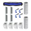 A65T-For Ecovacs Deebot X9 Pro Vacuum Omni/X9 Pro Spare Parts 15PCS Main Side Brush Hepa Filter Mop Cloth Dust Bag