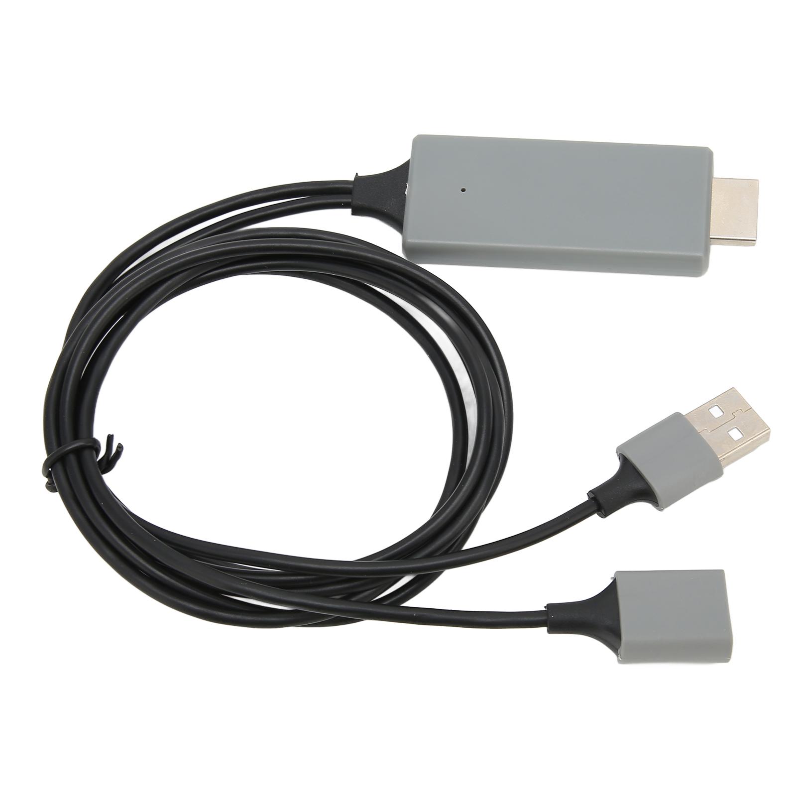 

HDTV Cable Adapter 1080P HD Multimedia Interface Cable Adapter for TV Display Projector
