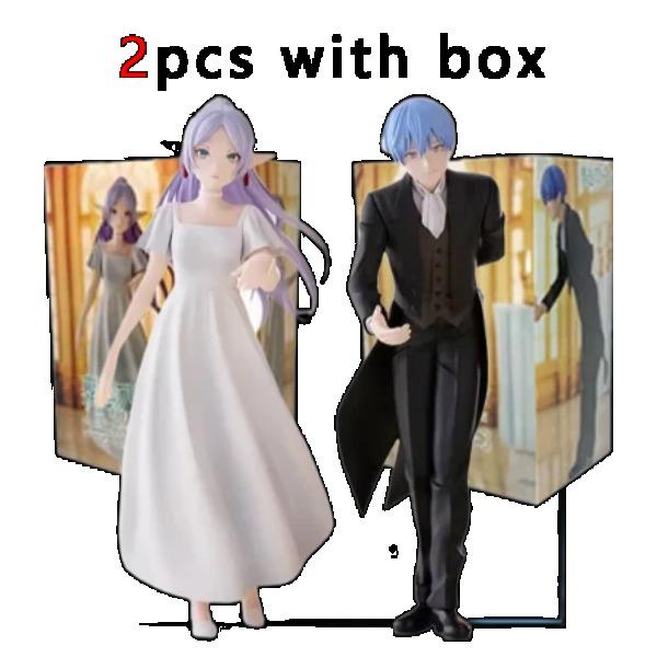 18-20cm Frieren: Beyond Journey's End Anime Figure Frieren Himmel Proposal Dance Action Figure PVC Model Collector Birthday Gift