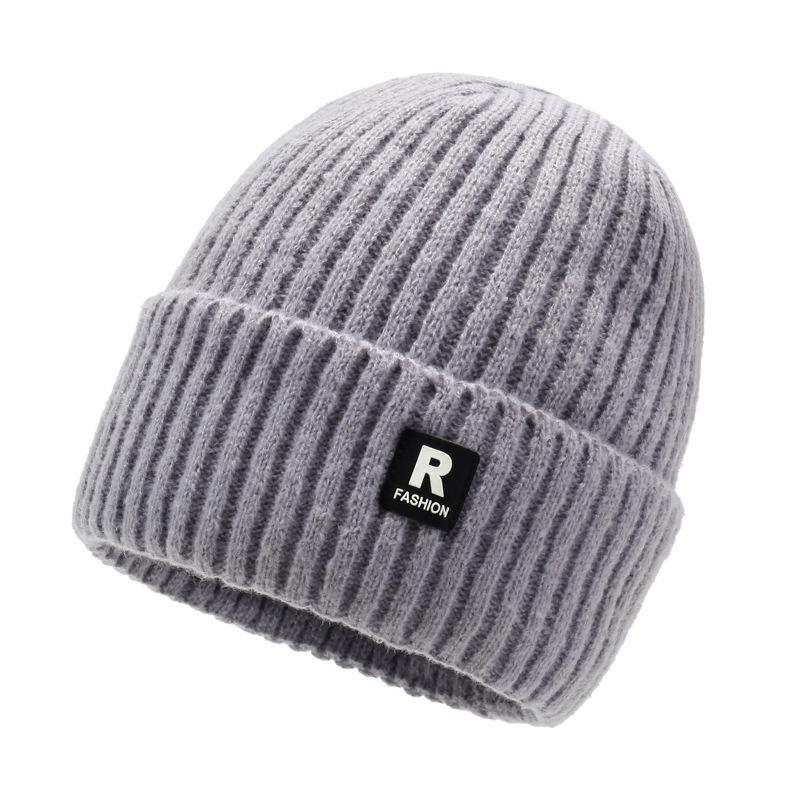 Men's Extra Thick Fleece-Lined Knitted Hat for Large Heads – Ear Protection for Cold Weather and Outdoor Skiing