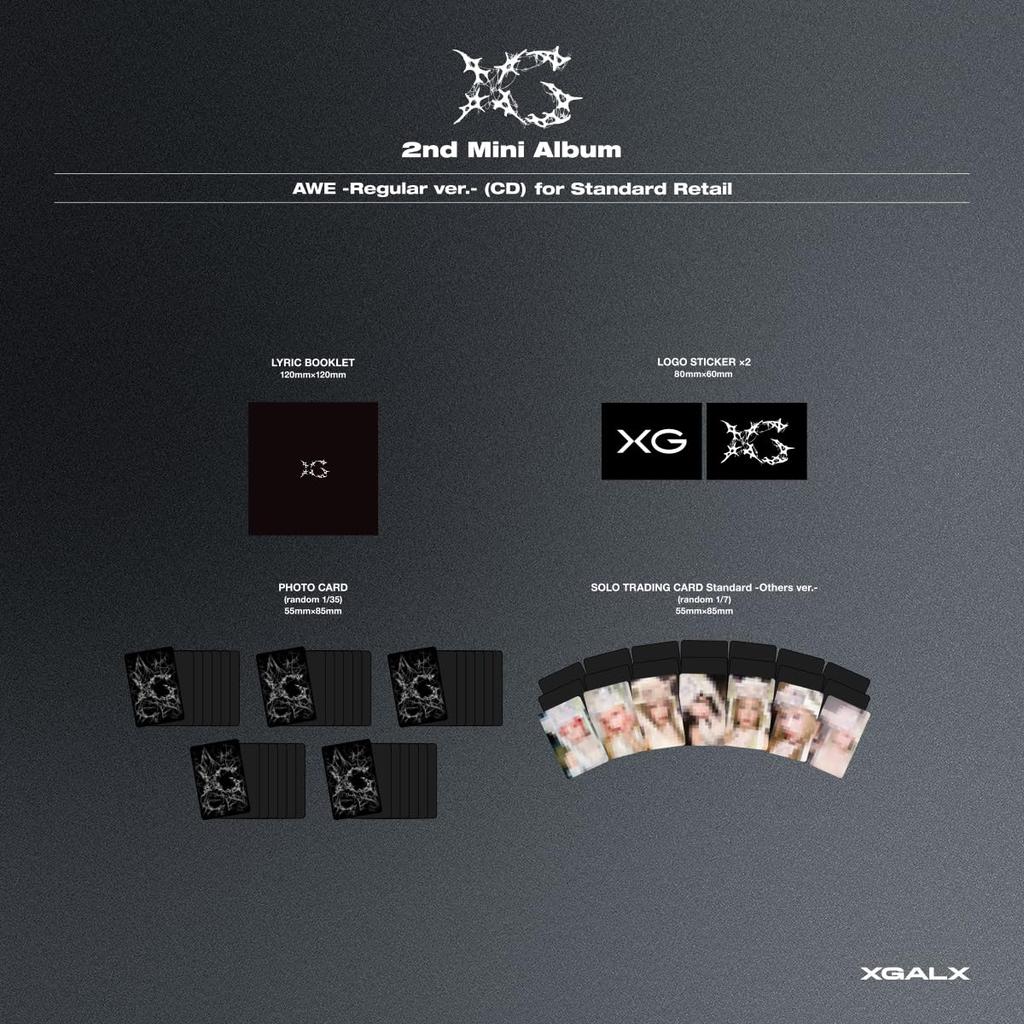 XG - Awe [2nd Mini Album] - CD (XGALX)