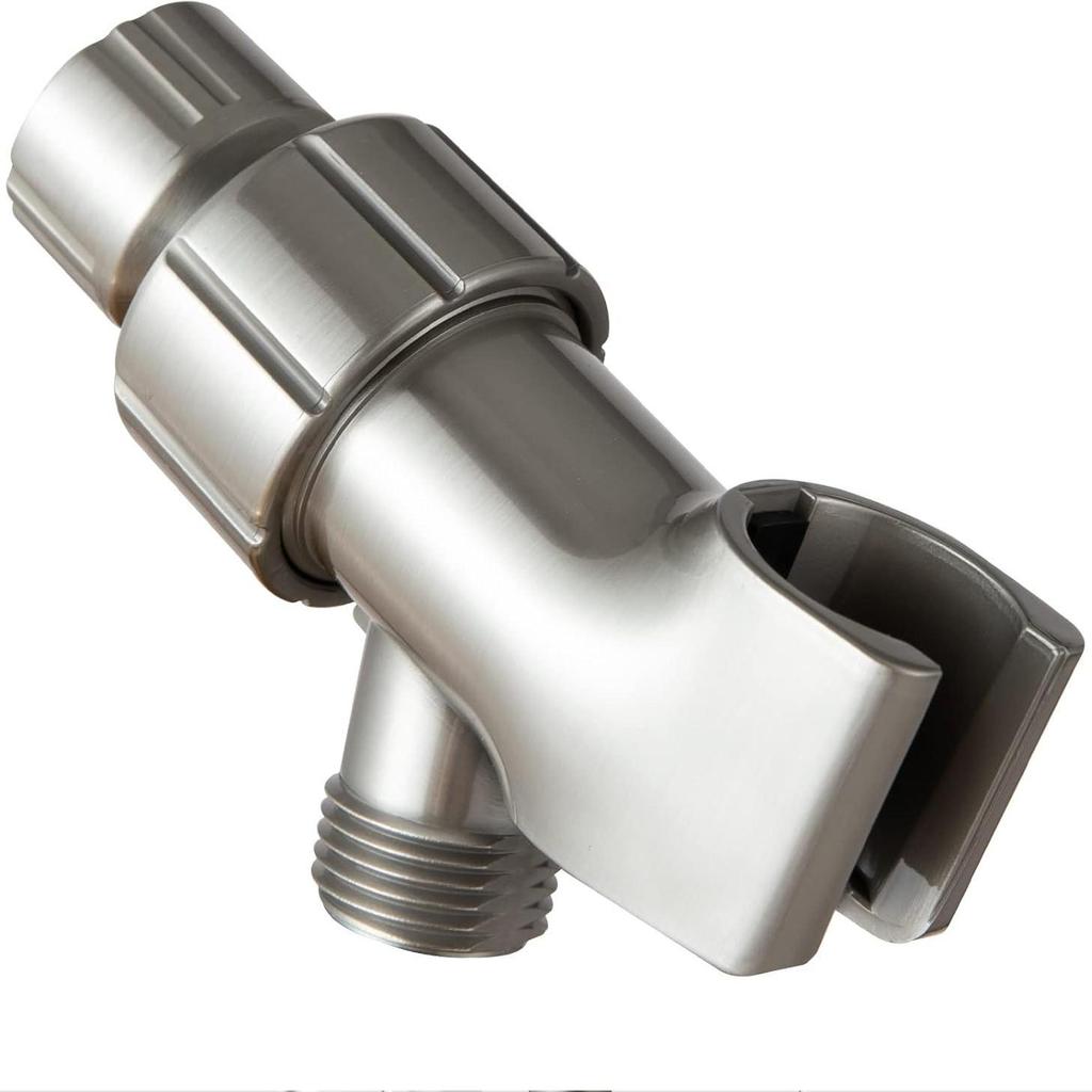 Punch-Free Adjustable Shower Head Wall Mount and Holder