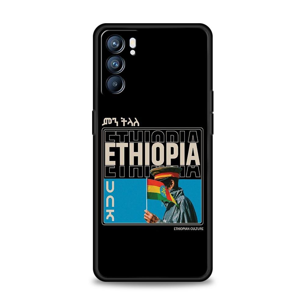 

Ethiopia Flag Phone Case For Oppo Reno8 Reno7 Reno6 Pro A54 5G Find X6 X5 A53 A52 A9 A15 A95 A17 A16 A76 A74 A57 A31 Cover Oppo A54 5G