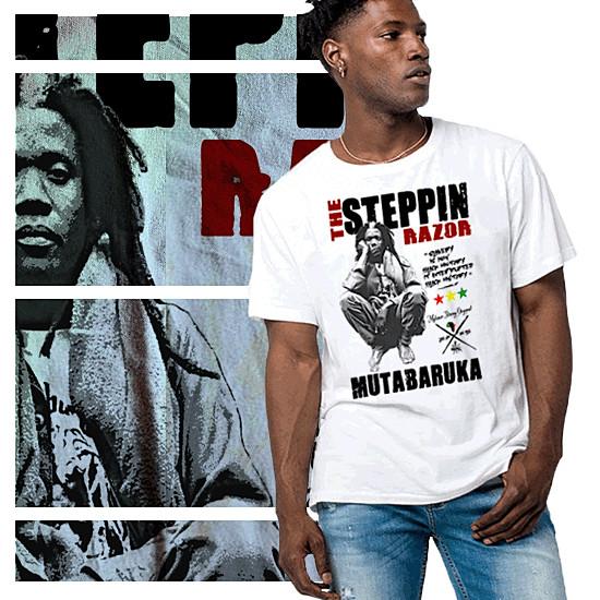 

Reggae t-shirt Roots Rock Rasta Flag Jah Rastafari Haile Selassie Rasta poet tee L