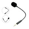 Professional Gaming Boom Microphone With 3.5mm Gold Plate Plugs, Omnidirectional Microphone MIC for Everyday Use