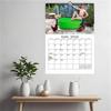 2026 Funny Chicken Daddy Wall Calendar A4 Size Creative Humor Design For Home Office Decor Gift White Card Paper OPP Packaging